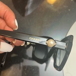Chanel Black Le Pearl Glasses